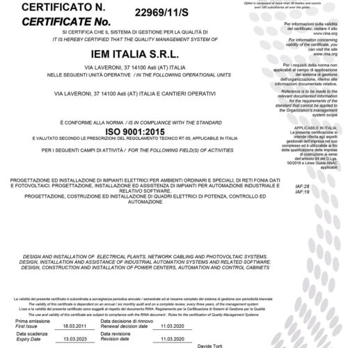 ISO 9001:2015